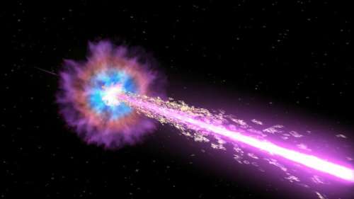 Le plus long et puissant sursaut gamma jamais détecté vient de balayer la Terre
