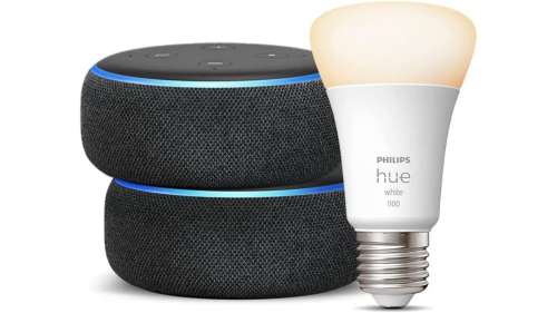 BON PLAN : Ce pack incluant deux Echo Dot et l’ampoule connectée Philips Hue est à seulement 35 €