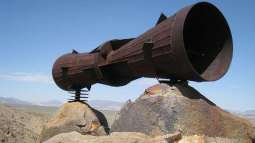 Le mégaphone massif de Mojave, ce mystère du désert