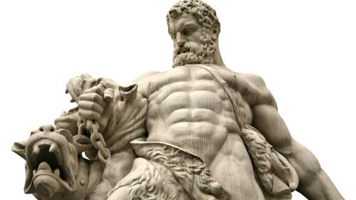 La statue grandeur nature d’un empereur vêtu comme Hercule découverte sous Rome