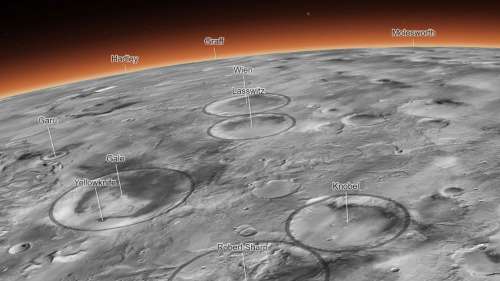 Une nouvelle carte interactive révèle Mars dans ses moindres détails