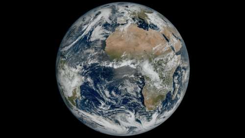 Une image éblouissante de la Terre par le nouveau satellite météo européen