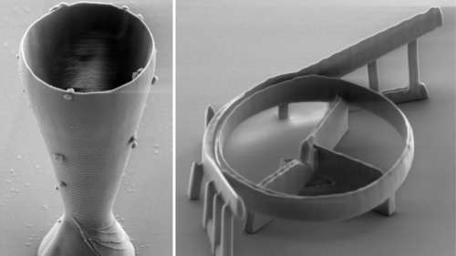 Impression 3D : des chercheurs créent le plus petit verre à vin au monde
