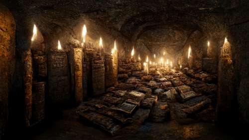 Une crypte médiévale secrète découverte sous une cathédrale anglaise