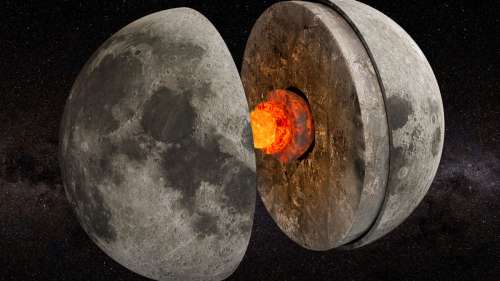 Une nouvelle étude révèle la composition du noyau de la Lune