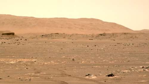 Le rover Perseverance observe un imposant tourbillon de poussière sur Mars