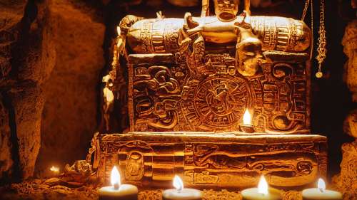 Découverte d’un intrigant masque de jade dans le tombeau d’un mystérieux roi maya
