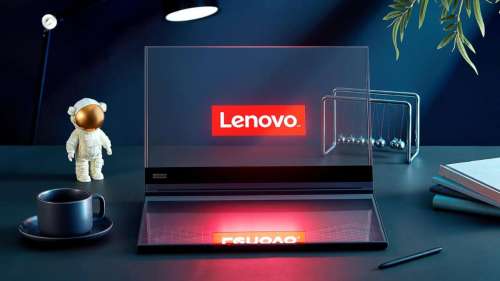 Lenovo dévoile un PC portable futuriste à l’écran transparent