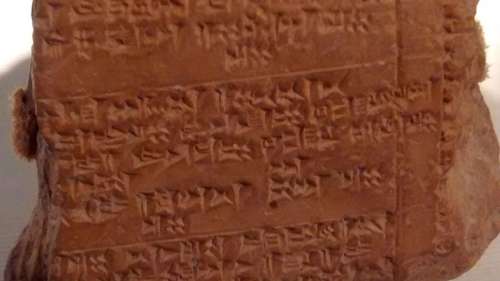 Une tablette vieille de 3 300 ans dévoile les invasions massives des cités hittites