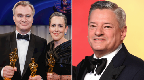 Christopher Nolan, Emma Thomas et Ted Sarandos honorés par le roi Charles