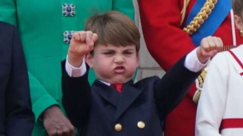 Les multiples visages du Prince Louis à Trooping the Colour |  Nouvelles du Royaume-Uni