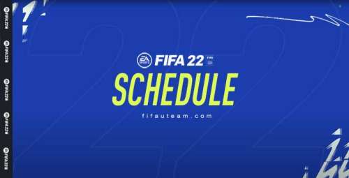FIFA 22 Schedule – New Daily Content and FUT 22 Dates