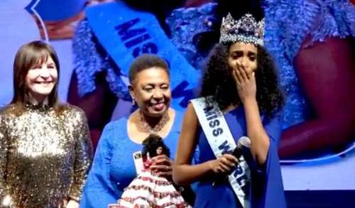 Toni-Ann Singh, Miss Monde 2019, émue aux larmes devant la foule pour son retour en Jamaïque (VIDEO)