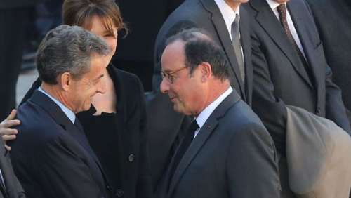 Nicolas Sarkozy et François Hollande complices : cette rare image des deux anciens présidents