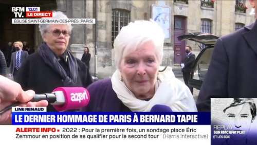 Bernard Tapie : Line Renaud bouleversée raconte les derniers mots qu'il lui a confiés