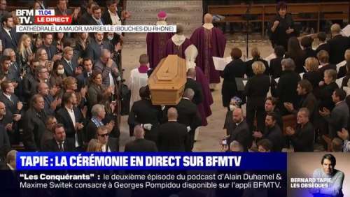 Obsèques de Bernard Tapie : l'adieu symbolique de sa fille Sophie pour ouvrir la cérémonie