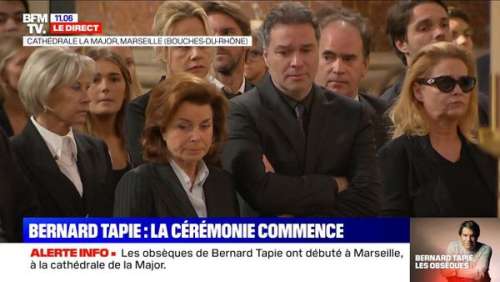 Bernard Tapie : les femmes de sa vie derrière son cercueil, cette déchirante image de ses obsèques à Marseille