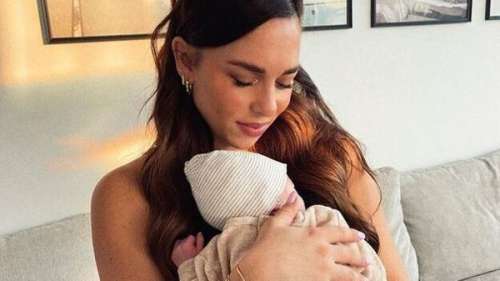 Stéphanie Durant dévoile le visage de son fils Loann deux mois après son accouchement difficile
