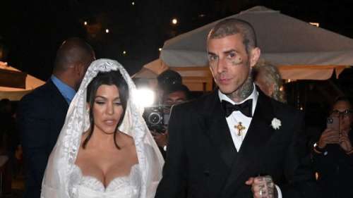 Kourtney Kardashian mariée : la star dévoile des photos inédites de son union avec Travis Barker