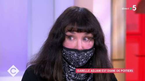 Isabelle Adjani camouflée : l'actrice difficilement reconnaissable sur C à vous
