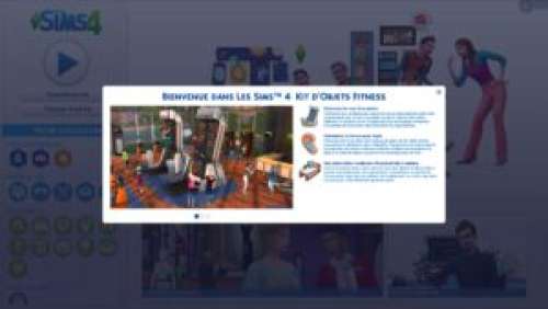 Les Sims 4 – Aperçu du Kit d’Objets Fitness