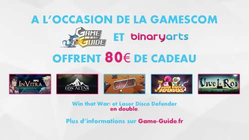 BinaryArts – Concours gamescom