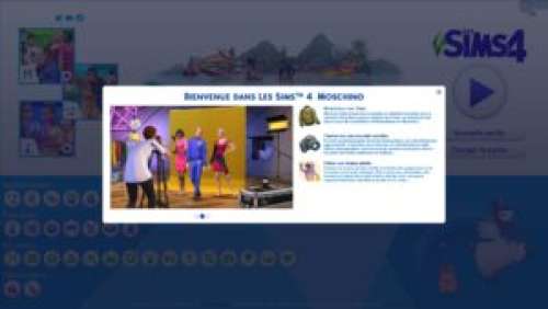 Les Sims 4 – Aperçu du kit d’objets Moschino