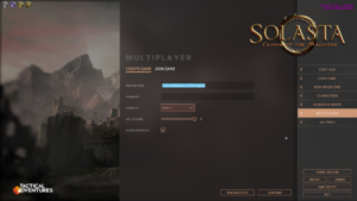 Solasta: Crown of the Magister – DLC « Lost Valley »