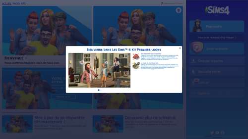 Les Sims 4 – Kit « Premiers looks »