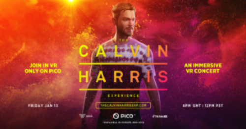 PICO 4 – Concert virtuel Calvin Harris