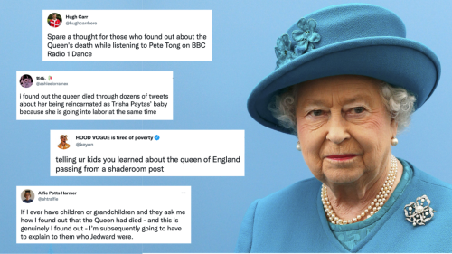 Les façons les plus étranges dont les gens ont découvert la mort de la reine Elizabeth II en ligne