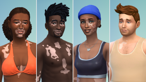 “Les Sims 4” ajoute le vitiligo dans une mise à jour gratuite