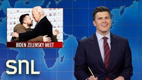 La “ mise à jour du week-end ” de SNL rôtit le voyage de Biden en Ukraine et la visite de Trump en Palestine orientale