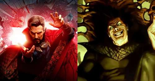 Doctor Strange dans le multivers de la folie Concept Art montre un cauchemar
