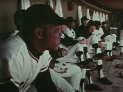 “Dites bonjour, Willie Mays !”  Réalisateur sur Capturer Baseball Great, Jackie Robinson, Barry Bonds