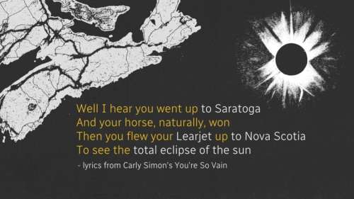 Avec l’éclipse en vue, Carly Simon parle de la Nouvelle-Écosse dans You’re So Vain