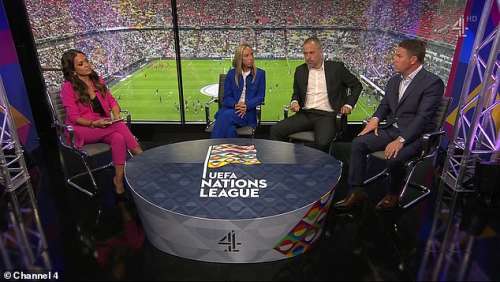Les téléspectateurs se sont ` réveillés ‘, la couverture «  horrible  » de Channel 4 du match de la Ligue des Nations d’Angleterre contre l’Allemagne