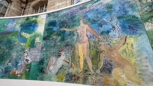 À Rouen, restauration à venir pour le triptyque inachevé de Raoul Dufy sur les délices de la Seine