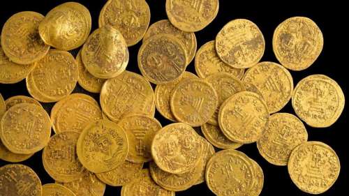 Un trésor de monnaies byzantines de l'époque des conquêtes arabes découvert sur le plateau du Golan