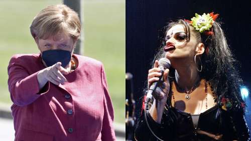 Angela Merkel convoque le punk et la RDA des années 1980 pour ses adieux à la chancellerie