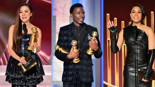 Will Smith moqué, Kevin Costner bloqué, Michelle Yeoh prête à en découdre... Les moments forts des Golden Globes