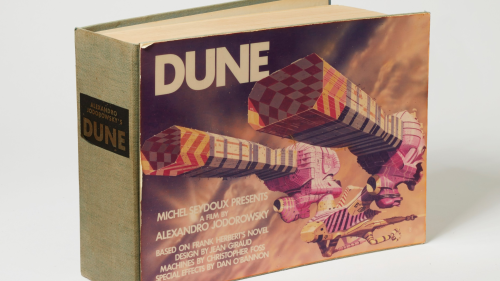 Un rare exemplaire du storyboard du Dune d'Alejandro Jodorowsky estimé à 35.000 euros aux enchères
