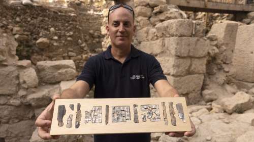 Découverte à Jérusalem de précieux fragments d'ivoire de l'Âge du fer