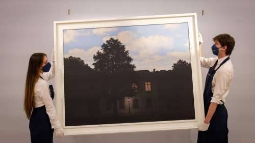 Record pour un tableau de René Magritte, vendu à 71 millions d'euros