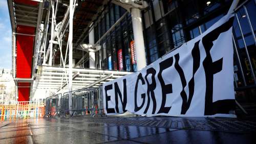Centre Pompidou: la bibliothèque rejoint le mouvement de grève