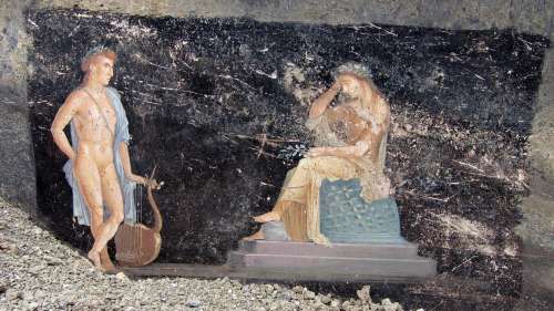 Pompéi «ne finit jamais de nous surprendre»: des fresques inspirées de la guerre de Troie découvertes sous les cendres
