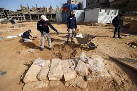 Des tombes romaines datant d'environ 2000 ans découvertes à Gaza