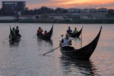 Dans l'Irak à sec, un artiste veut préserver la gondole traditionnelle