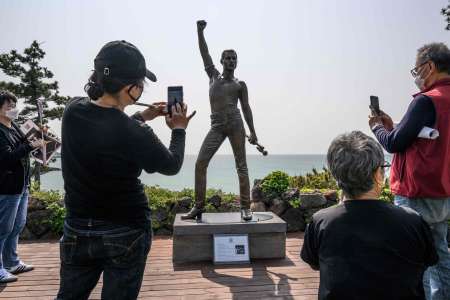 Une statue de Freddie Mercury érigée en Corée du Sud