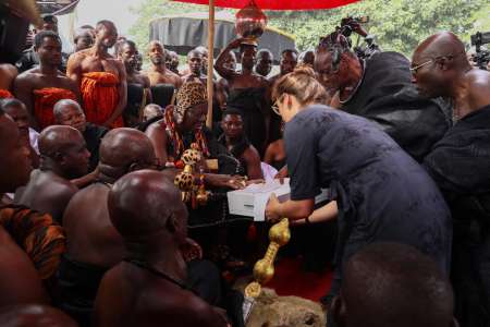 Le Royaume-Uni prête au Ghana des trésors volés pendant la colonisation